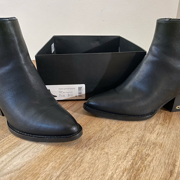 Coach Black Booties - Perfect for Fall - Picture 5 of 5